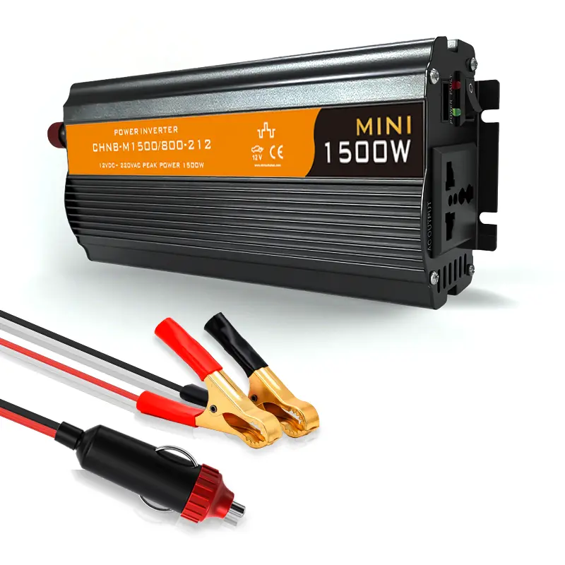 1500W Single Phase Low Frequency Modified Sine Wave DC To AC Car Power Inverter 12V 24V To 110V 220V OEM Converter factory