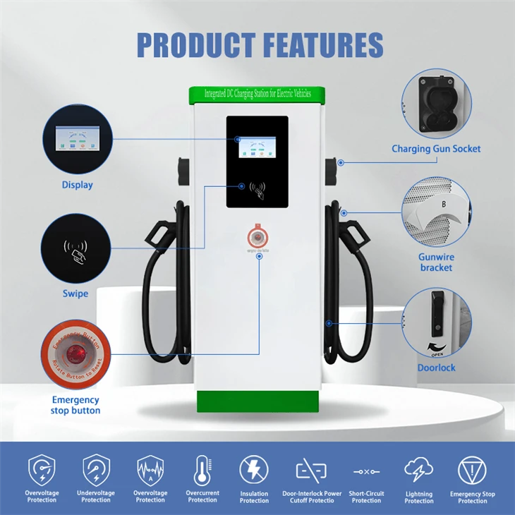 New 60kW DC Condition Electric Vehicle Charging Station price