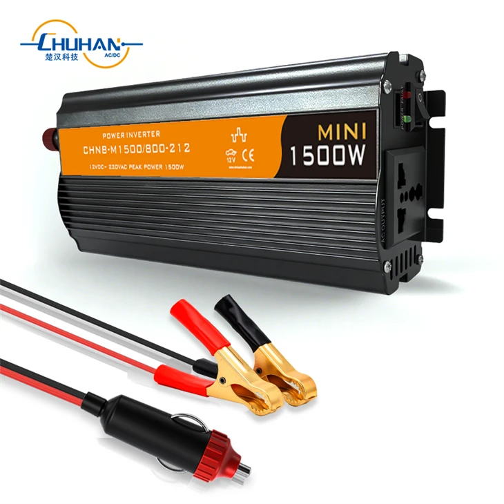 1500W Single Phase Low Frequency Modified Sine Wave DC To AC Car Power Inverter 12V 24V To 110V 220V OEM Converter